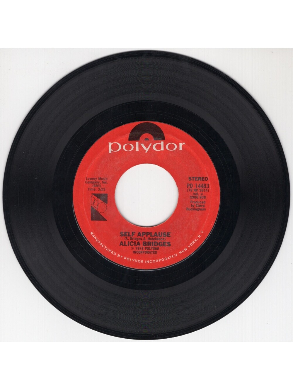 Alicia Bridges - I Love The Nightlife; Self Applause - 1978 Vinyl 45 RPM 7"